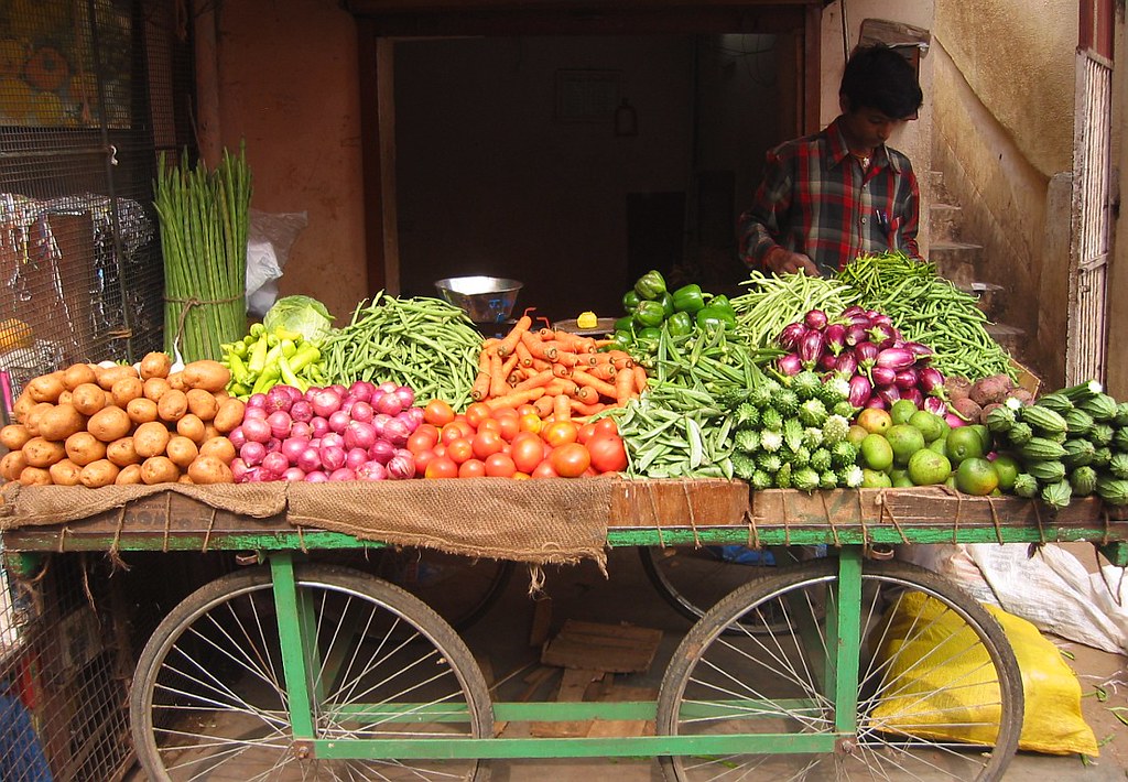Vegetable vendor A roadside vegetable seller in Bangalore MalayalaM