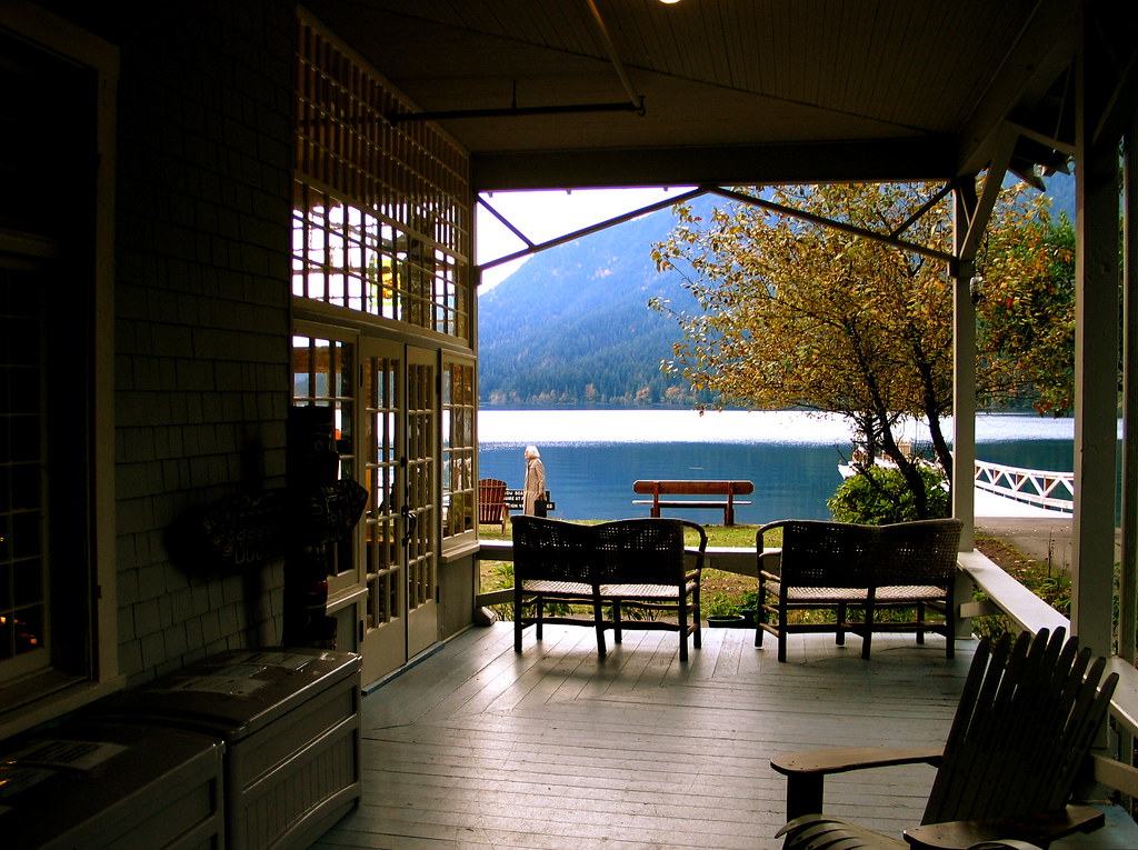 Lake Crescent Lodge in Olympic National Park I stumbled on… Flickr