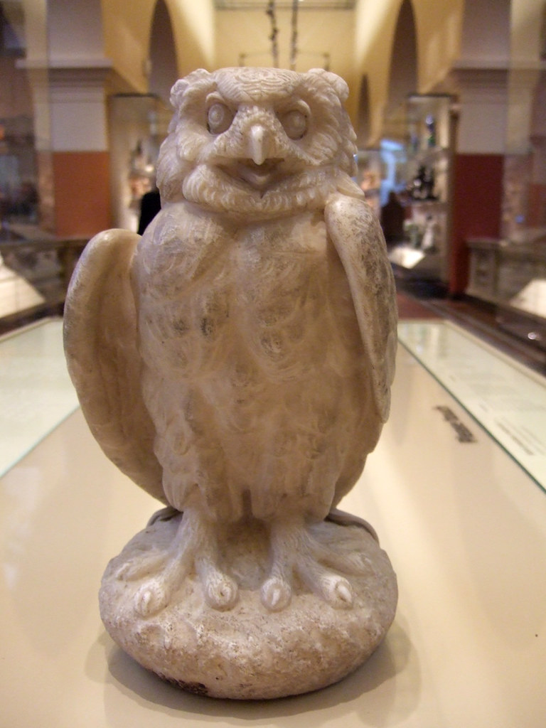 marble owl Victoria & Albert Museum London Kate Flickr
