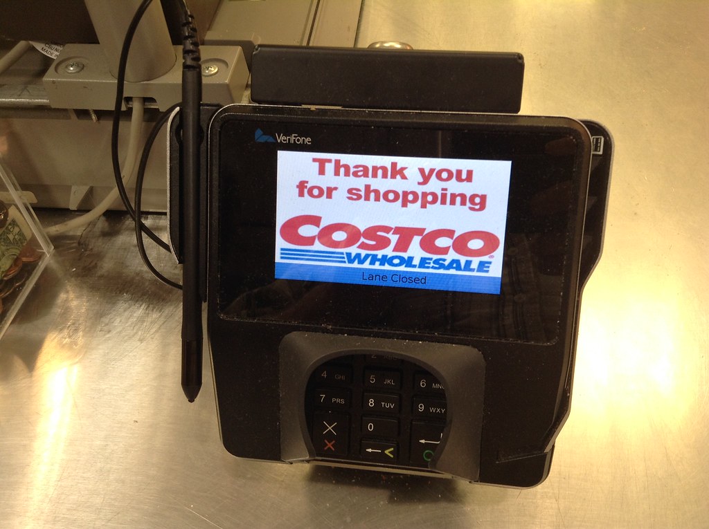 Costco Credit Card Swipe Reader Device Machine, Verifone Flickr