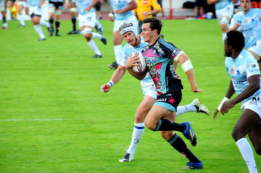 Geoffroy Messina, Stade Français vs Montpellier 30 août 20… Flickr