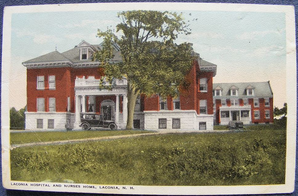 Laconia Hospital and Nurses Home, Laconia, N.H. Postcard… Flickr
