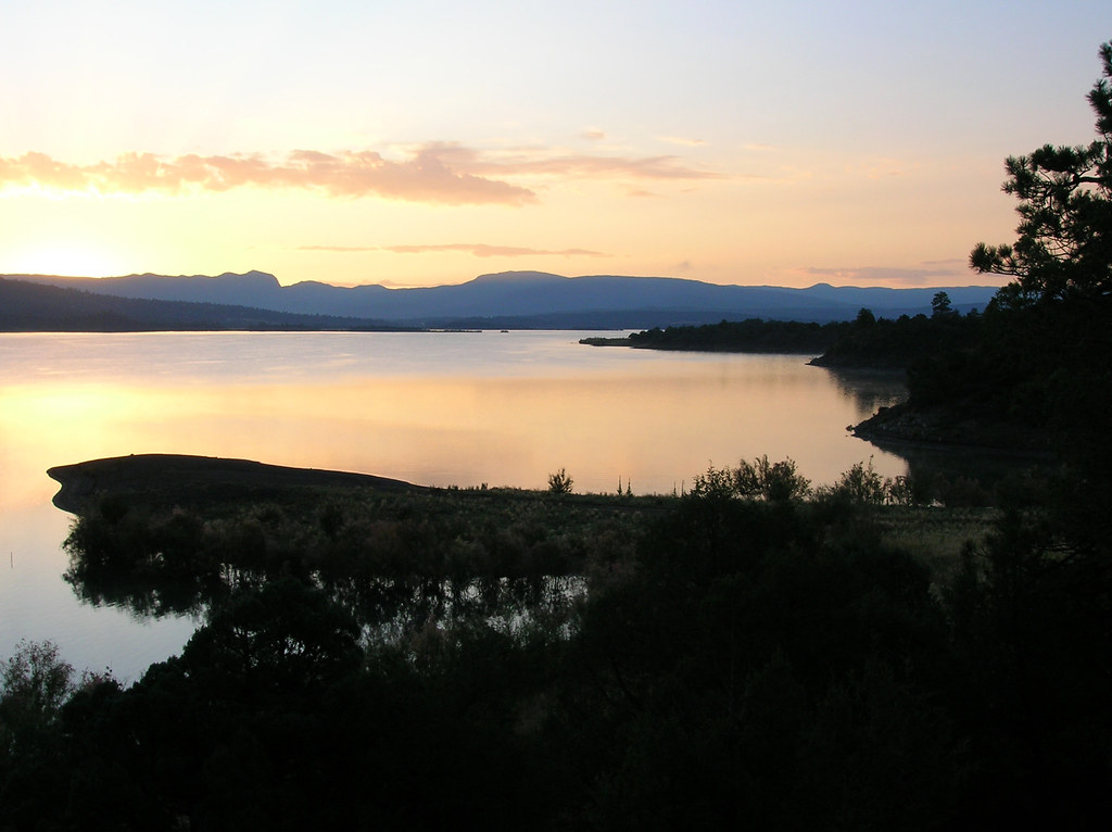 Heron Lake, Sunrise 1 From our Tent, looking out over the … Flickr