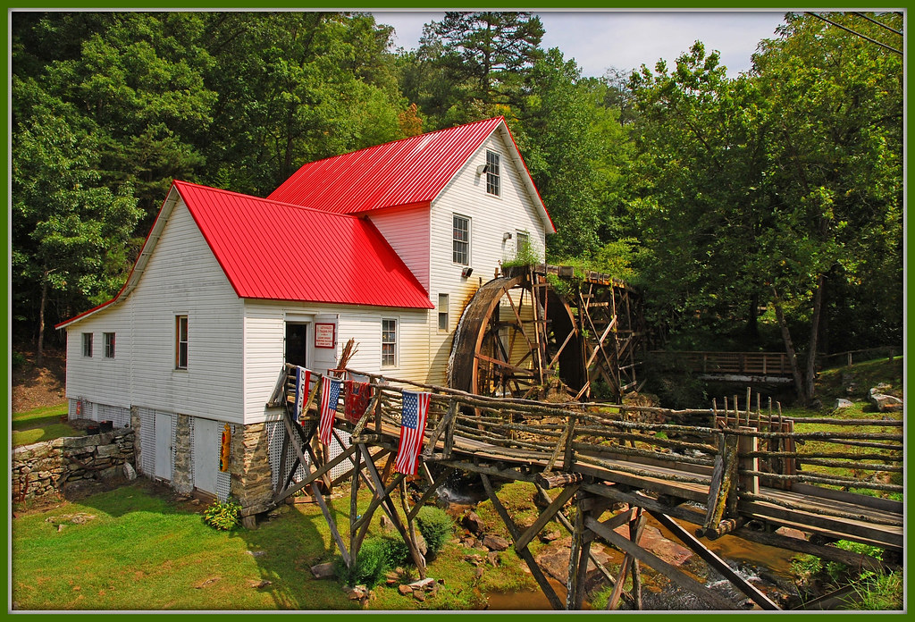 The Old Mill The Old Mill Cherokee, NC This beautiful old … Flickr