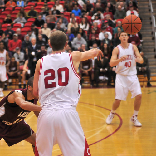 Cornell Basketball vs. Saint Joseph 2 Cornell won, 7866… Michael