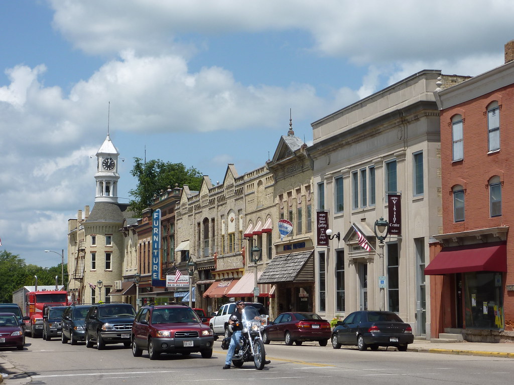 Columbus Wisconsin Downtown phramed Flickr