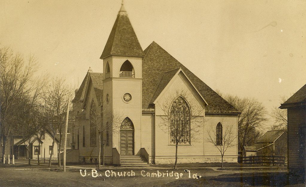 Cambridge, Iowa, U.B. Church photolibrarian Flickr