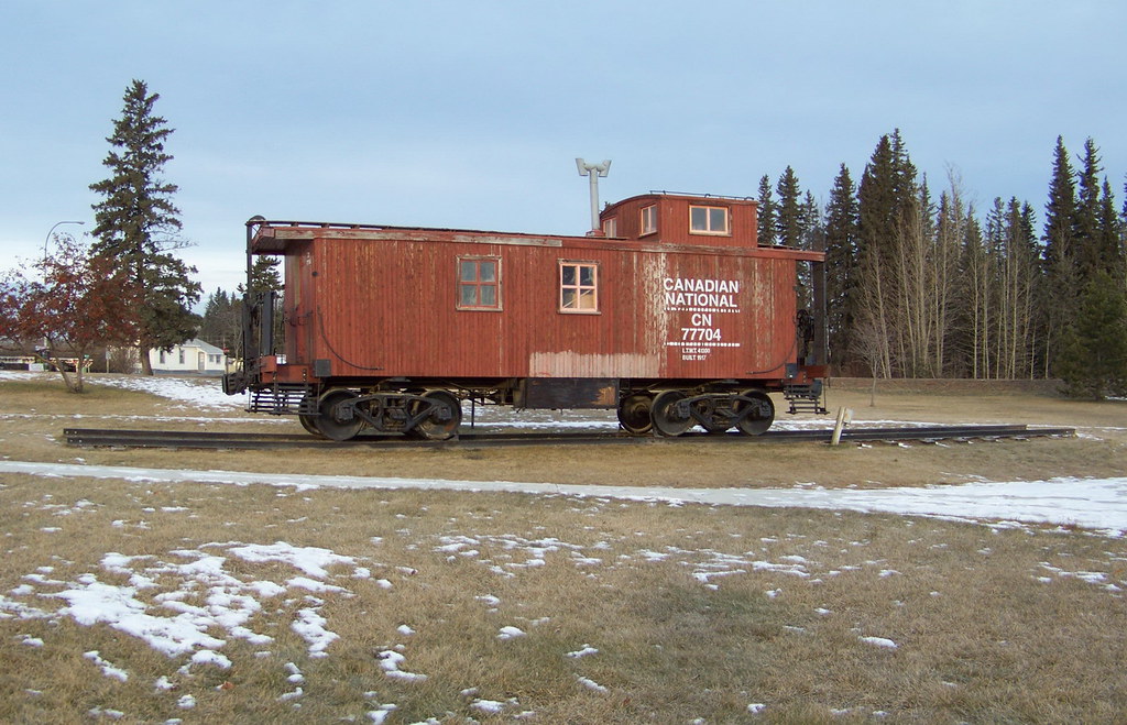 AB09k29 CNR Caboose, Edson Park Alberta 2009 Old CNR train… Flickr