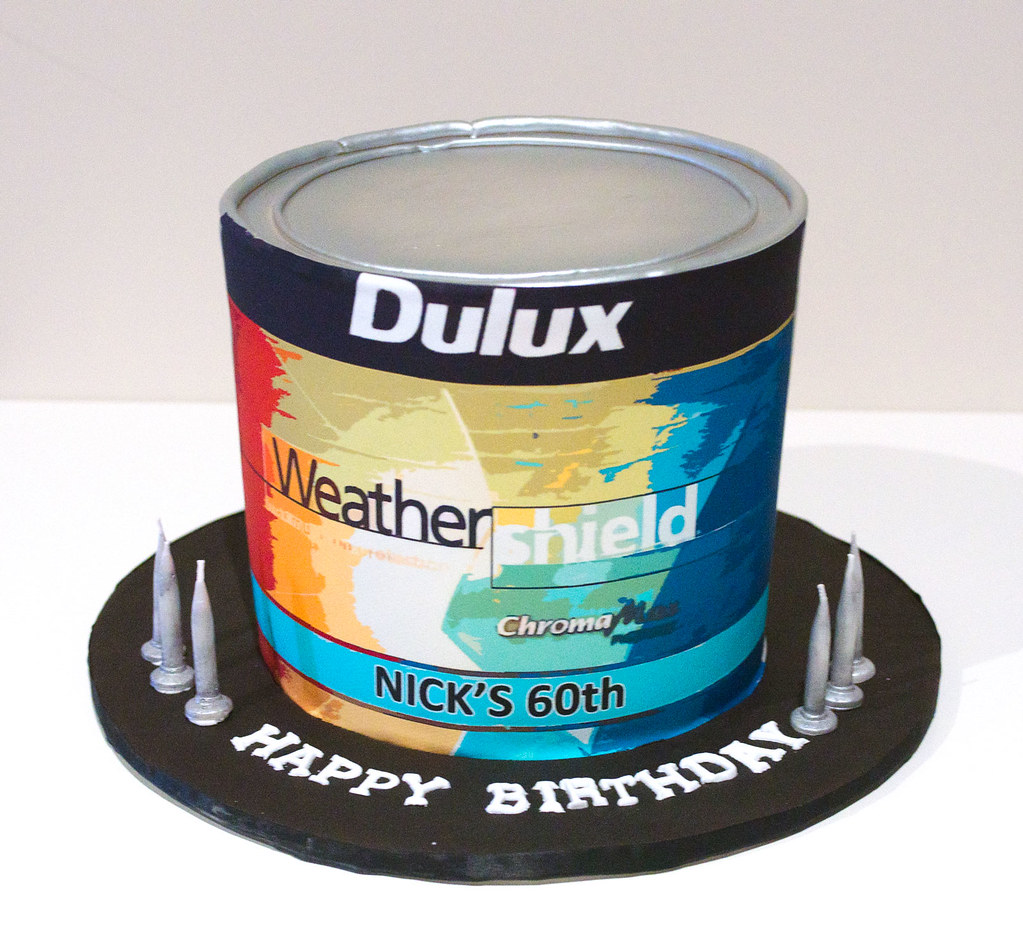 Dulux Paint Tin Cake Voula Begalinoski Flickr