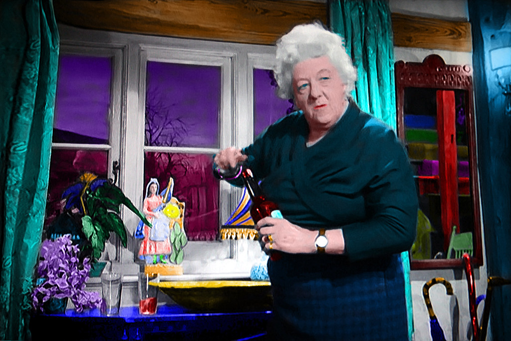 Movie Star Margaret Rutherford TV Shot as Miss Marple, in … Flickr