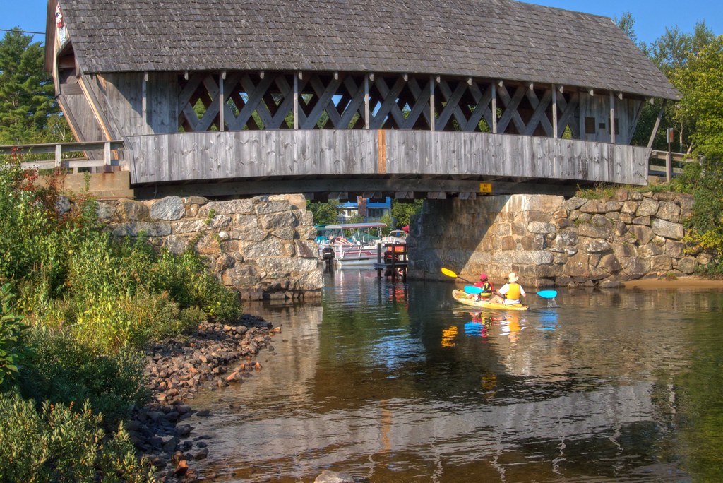 Squam River Covered Bridge For a map of New Hampshire's co… Flickr