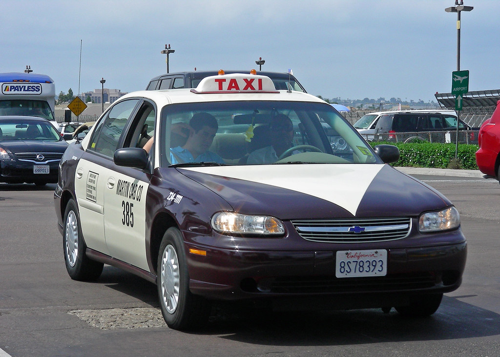 Malibu Taxi Old Chevy Malibu taxi in San Diego. So Cal Metro Flickr