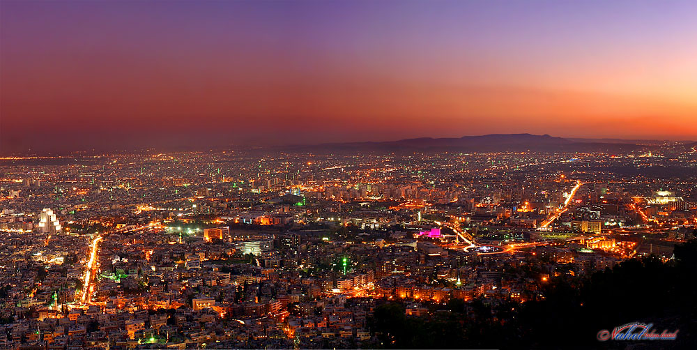 Damascus at night DamascusSyria nahel abou htab Flickr