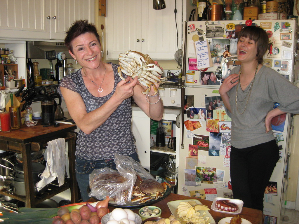 Ticlking the Crab w Kristi Robin Leventhal Flickr