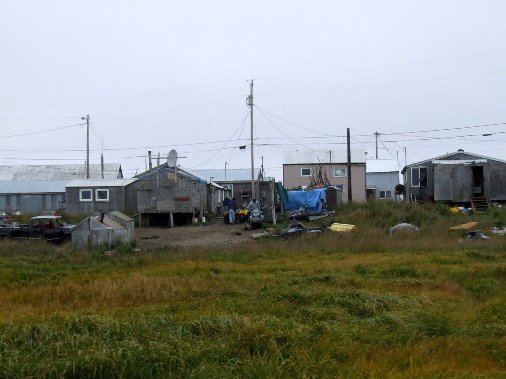 Hooper Bay Housing A selection of homes. Most of the town … Flickr