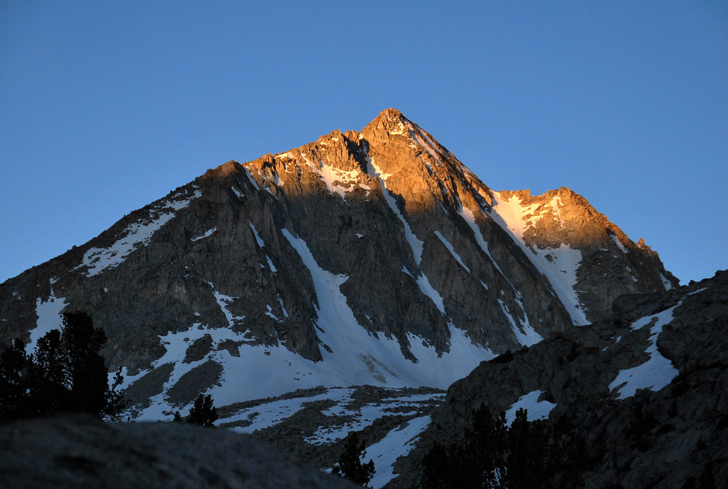 Hurd Peak and Treasure Lakes from South Lake in the Eastern Sierra Nevada June 2628 2009 Flickr