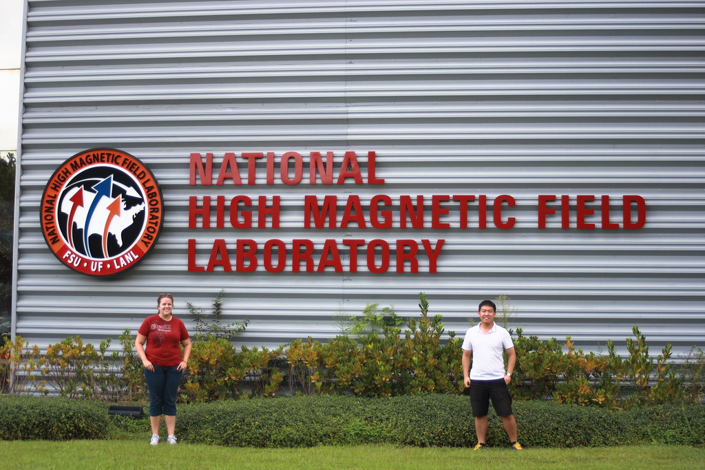 National High Field Laboratory Me and labmate Fan… Flickr