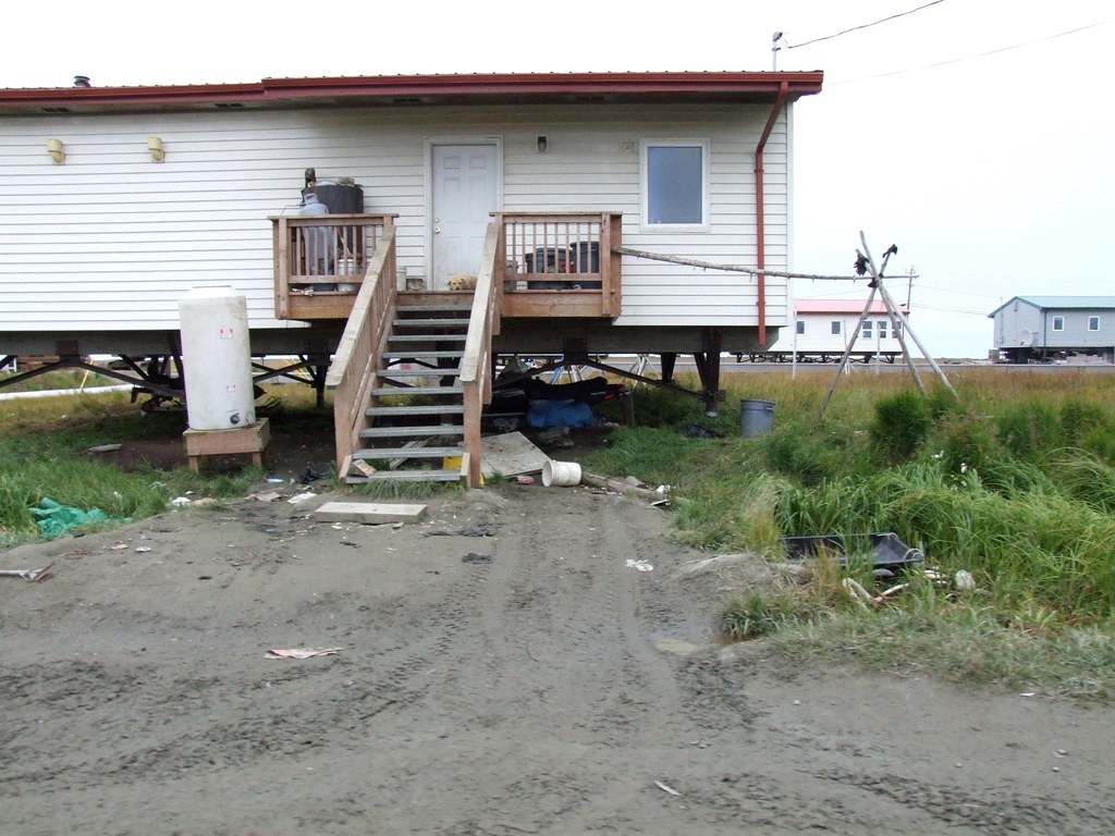 Hooper Bay House One of the many houses on stilts. This on… Flickr