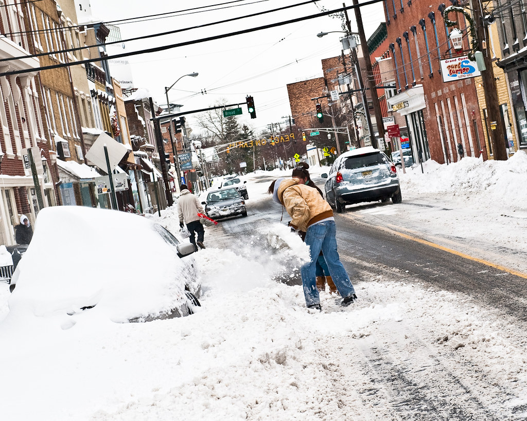 Red Bank, New Jersey Snow Day on the Shore! Jazz Guy Flickr
