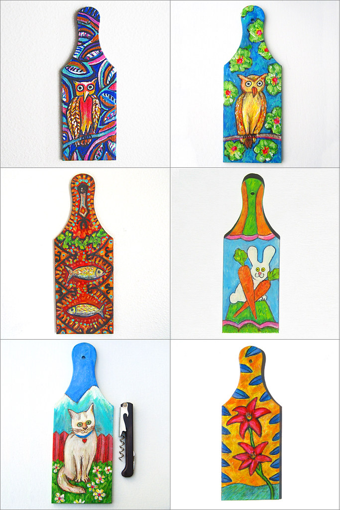 Hand Painted Cutting Boards a photo on Flickriver