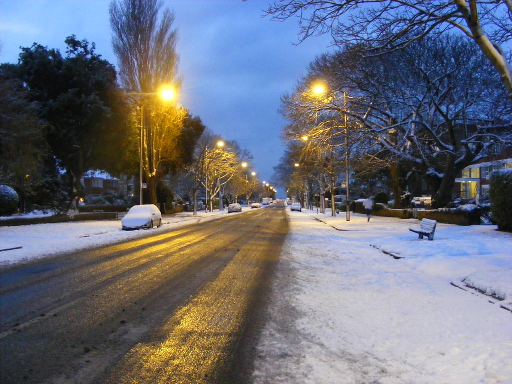 Worthing in the snow!! Grand Avenue thegoalissoul.emma Flickr