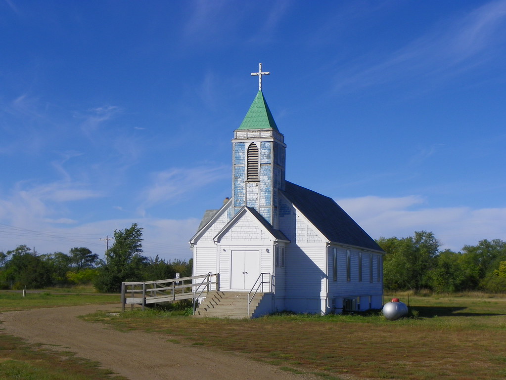 Christ Episcopal Church Fort Thompson, South Dakota, on th… Flickr