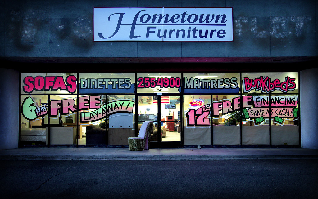 Hometown Furniture Barstow, CA view on black at fluidr Com… Flickr