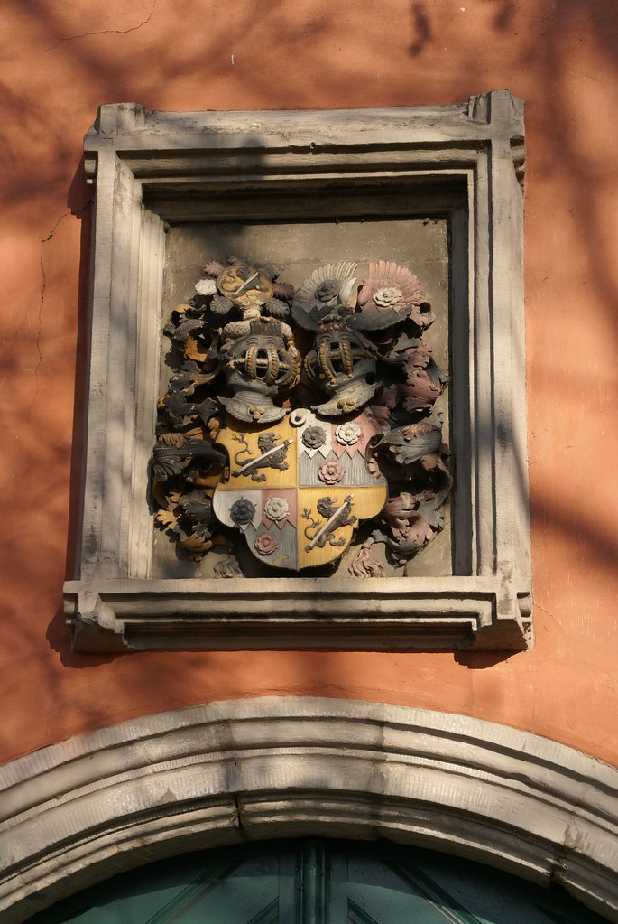 Bamberg, Schloss Geyersworth, Wappen des Fürstbischofs Ern… Flickr