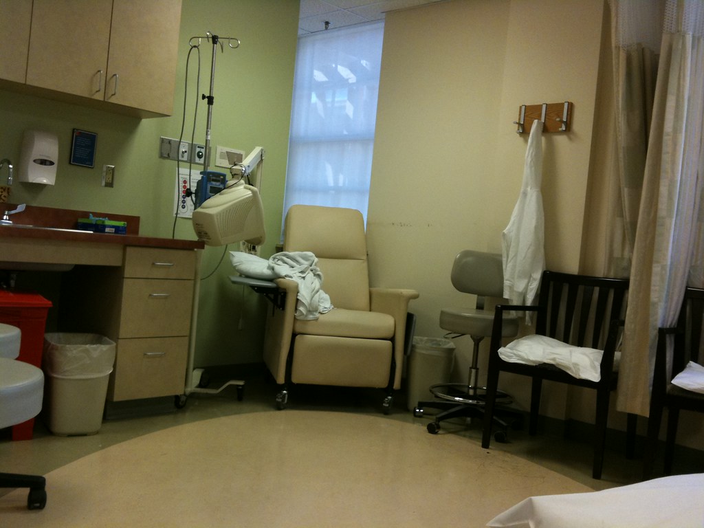 UVA Infusion Center Chair My royal throne. aimatron Flickr