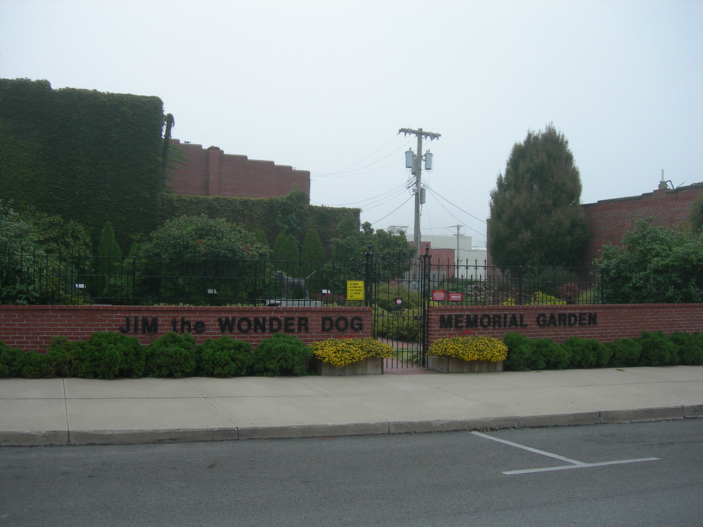Jim the Wonder Dog Memorial Garden Marshall, Missouri Jimmy Emerson