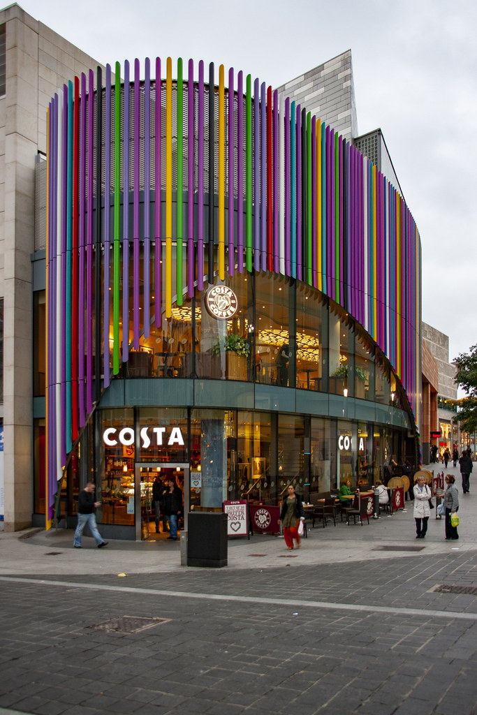 Costa Coffee designed by Marks Barfield Architects. Liverp… Flickr