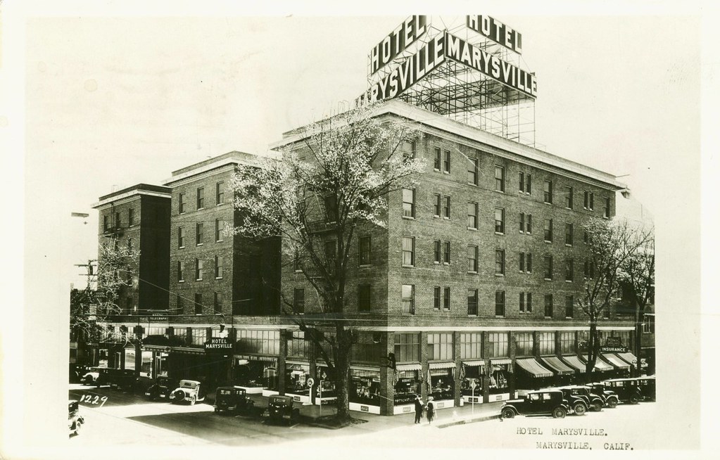 Hotel Marysville, Marysville California, 1929 The building… Flickr
