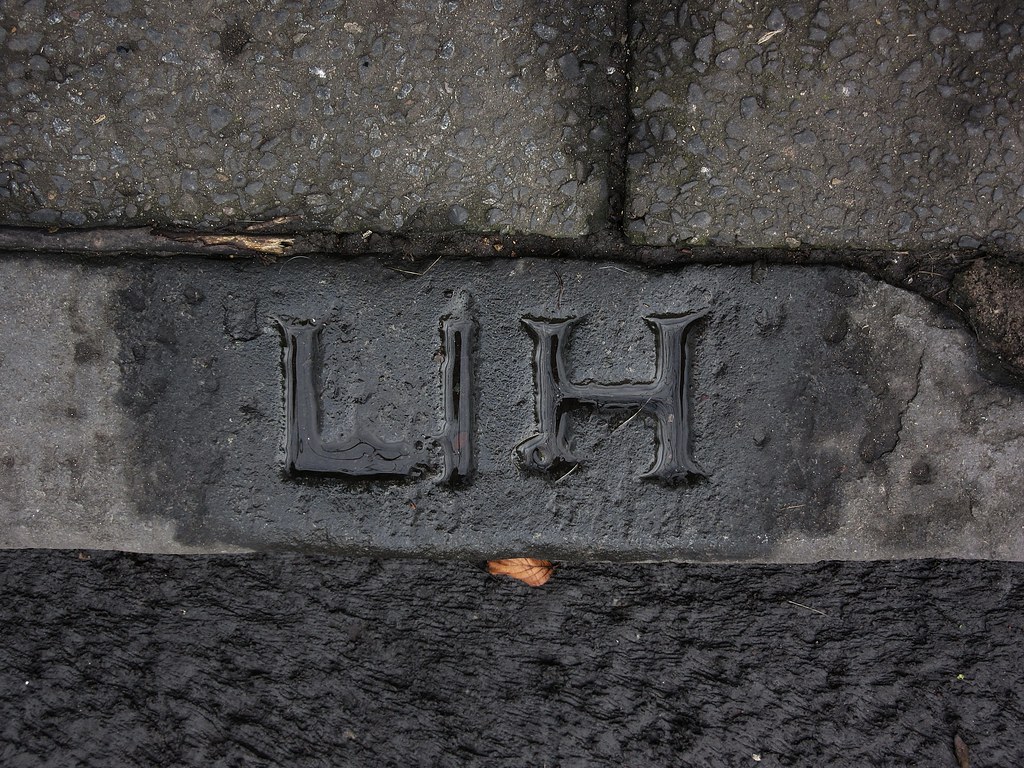 Kerbstone marks Preston Road, North Shields aj.gardner Flickr