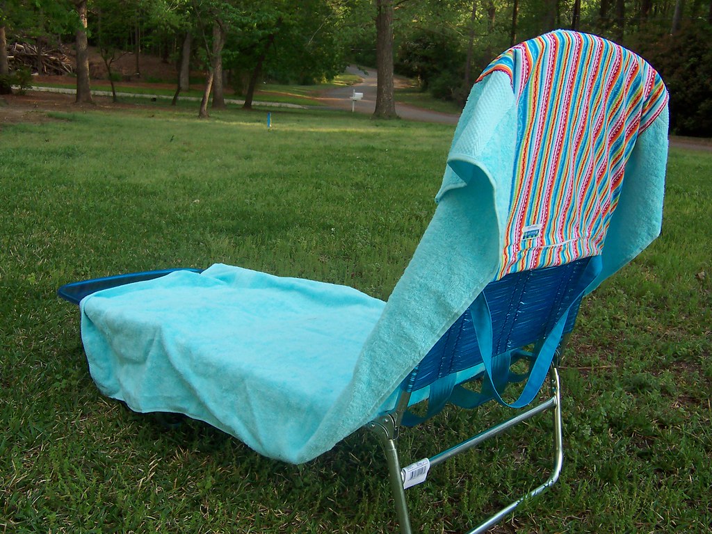 BeachTime Towel Tote Lawn Chair Slipcover The greatest … Flickr