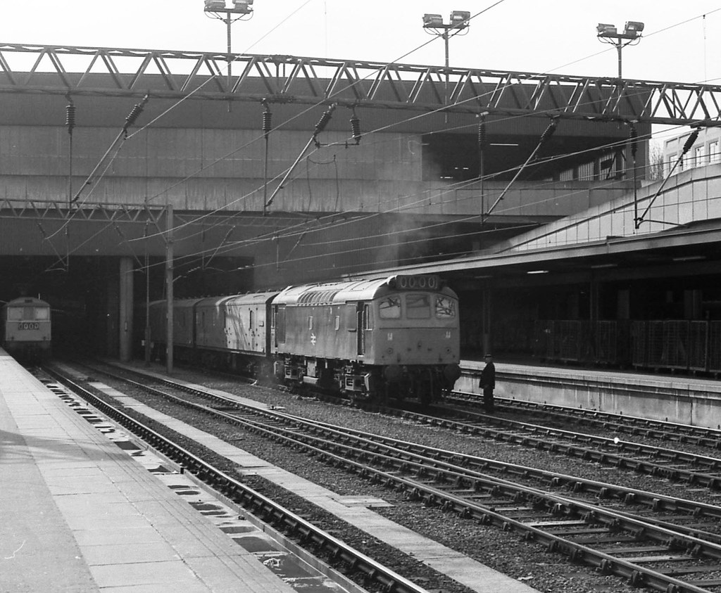 London Euston 2nd April 1977 Our train to Holyhead for the… Flickr