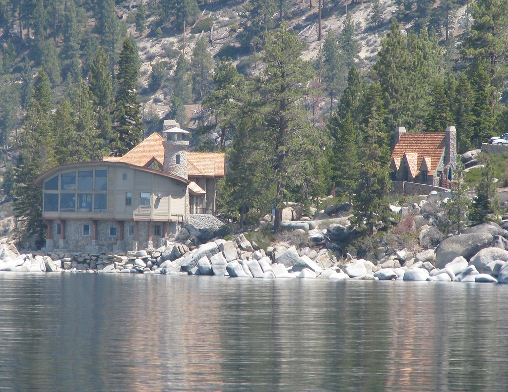 DREYFUS ESTATE FROM LAKE TAHOE Ed Hass Flickr