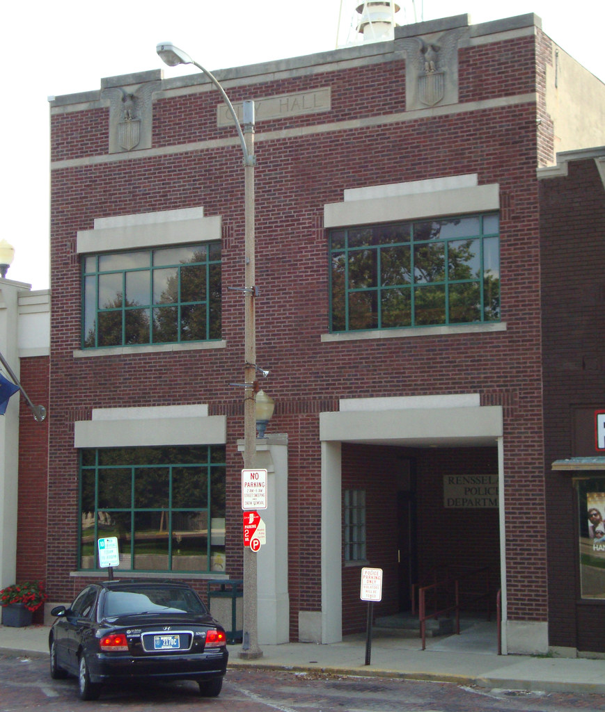 Old Rensselaer, Indiana City Hall Located on the courthous… Flickr