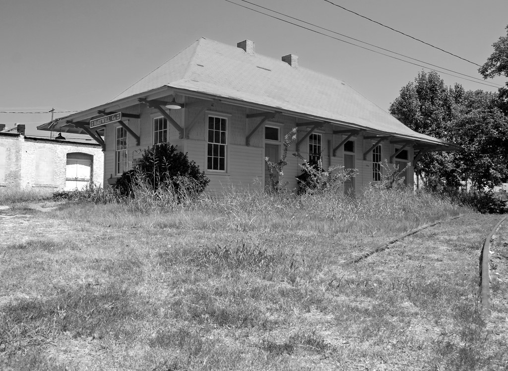 Hartwell, Depot This old depot hasn't seen a train… Flickr