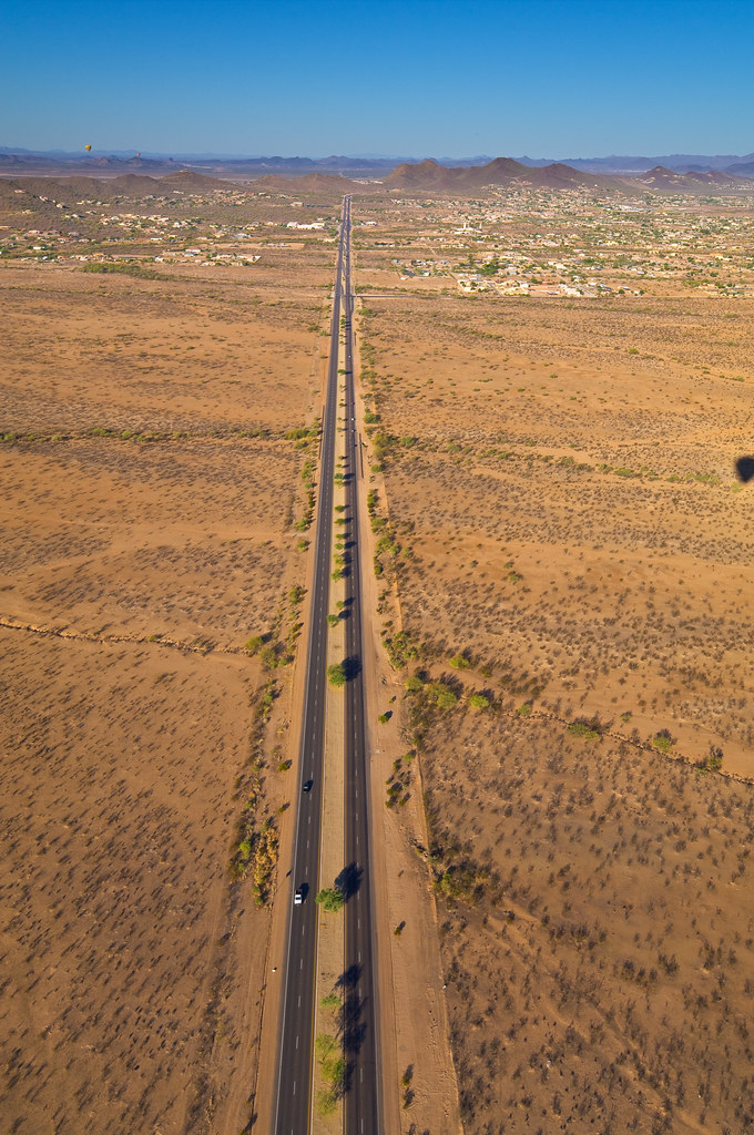 Carefree highway Floating above the carefree highway. ( be… Flickr