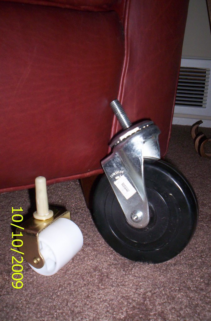 Large Bed Frame Wheels 5 inches to add storage under bed a… Flickr