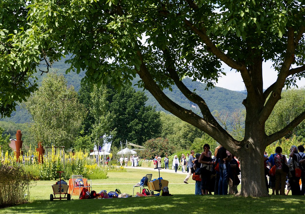 Bingen, Park am Mäuseturm (Park at the Mouse Tower) a photo on Flickriver