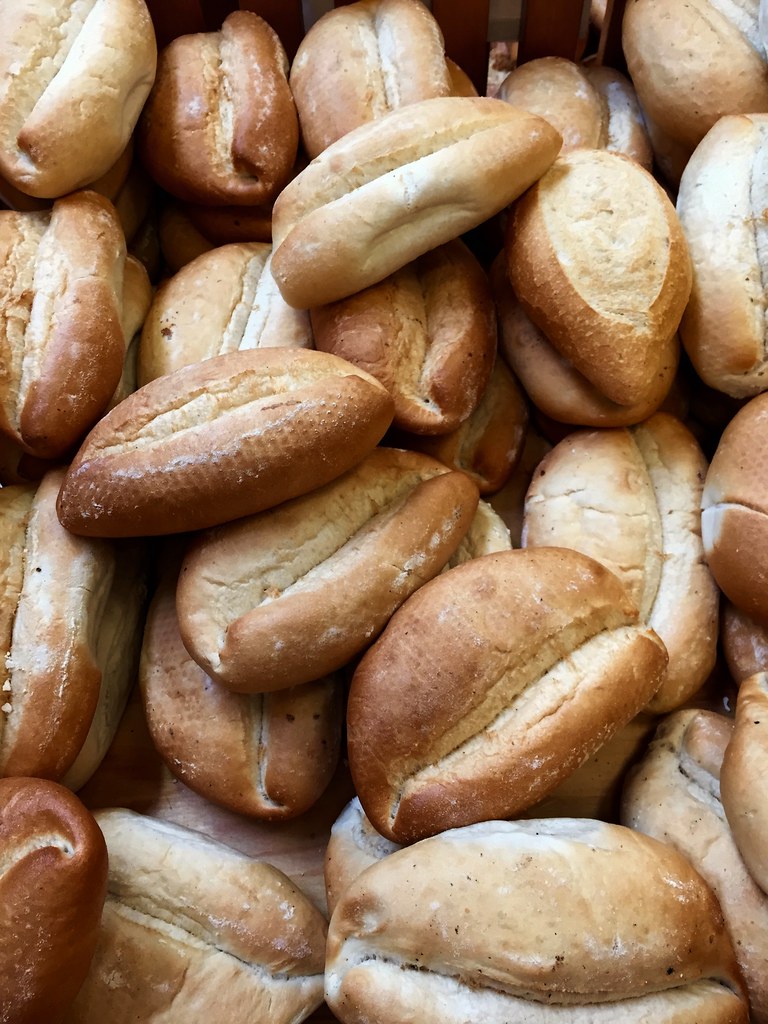 El Pan Birote Basket of hot out of the oven bread from a T… Flickr