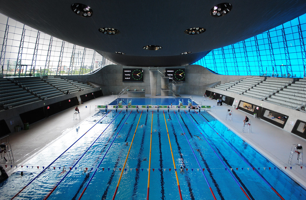 Olympic Swimming Pool Stratford Mark Flickr