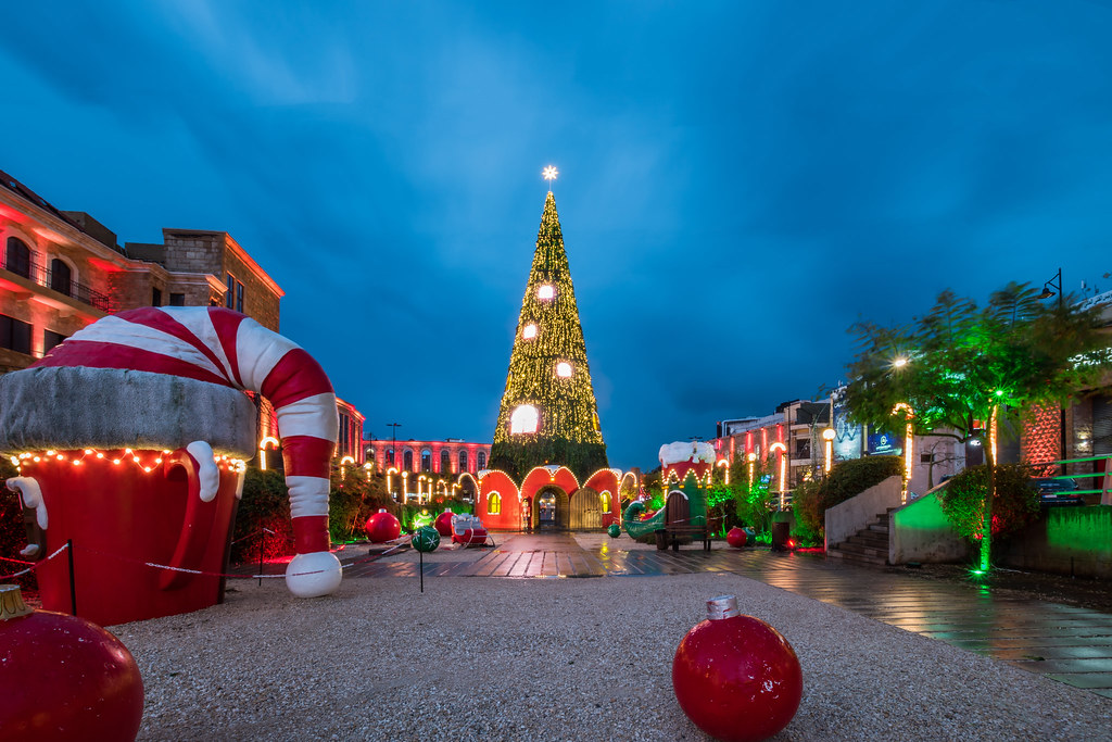 Byblos Christmas Tree, Lebanon My interview on CVISUALI Bl… Flickr