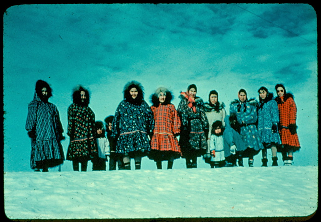 Eskimo Women Barrow Alaska 1950 milk&honey& Flickr
