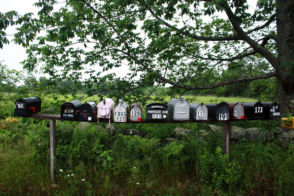 Maine Mailboxes RachelC.Photography Flickr