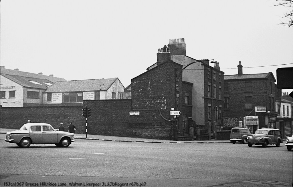Jan1967 b17 Breeze Hill and Rice Lane, Walton Junction of … Flickr