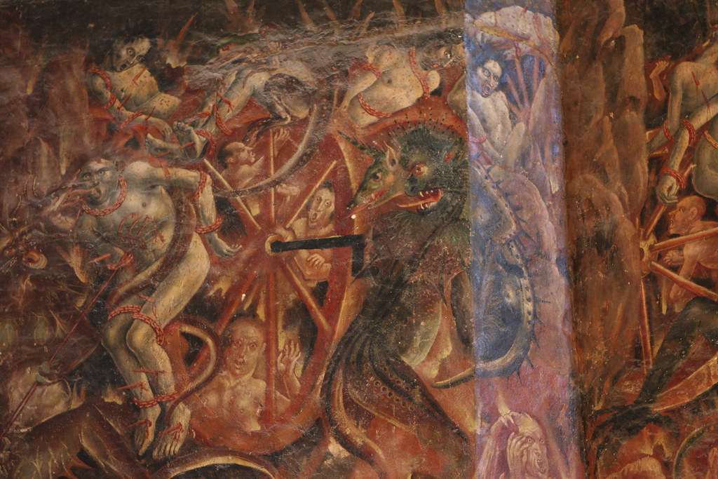 Albi, cathédrale Ste Cécile, le Jugement dernier 14741484… Anne L