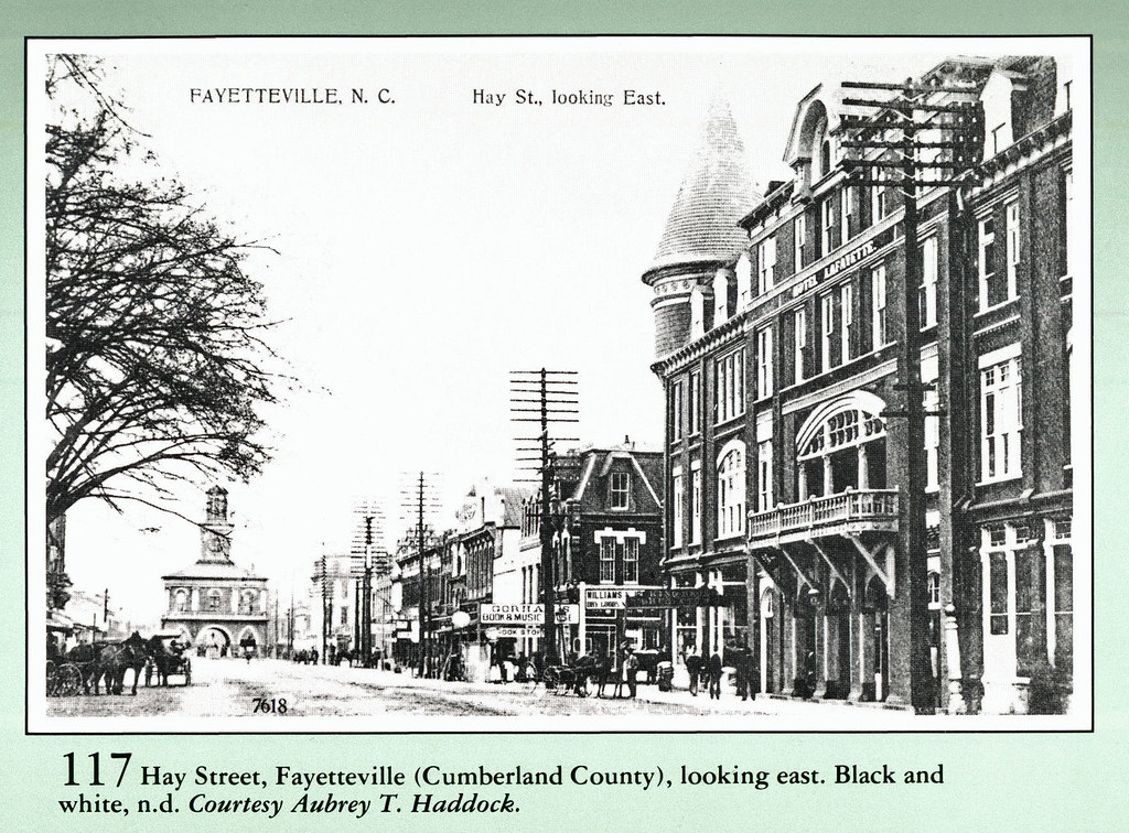 NCPostcardAlbum_117 Hay Street, Fayetteville, NC, looking … Flickr