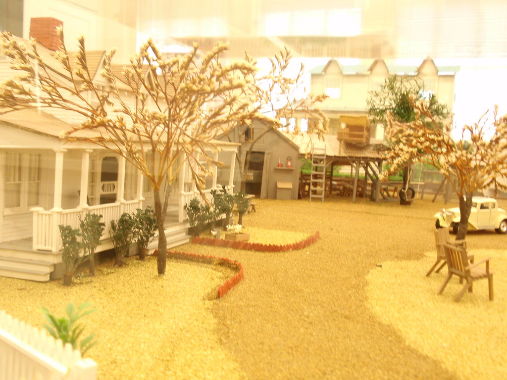 Waltons farmhouse model again A reproduction of the set on… Flickr